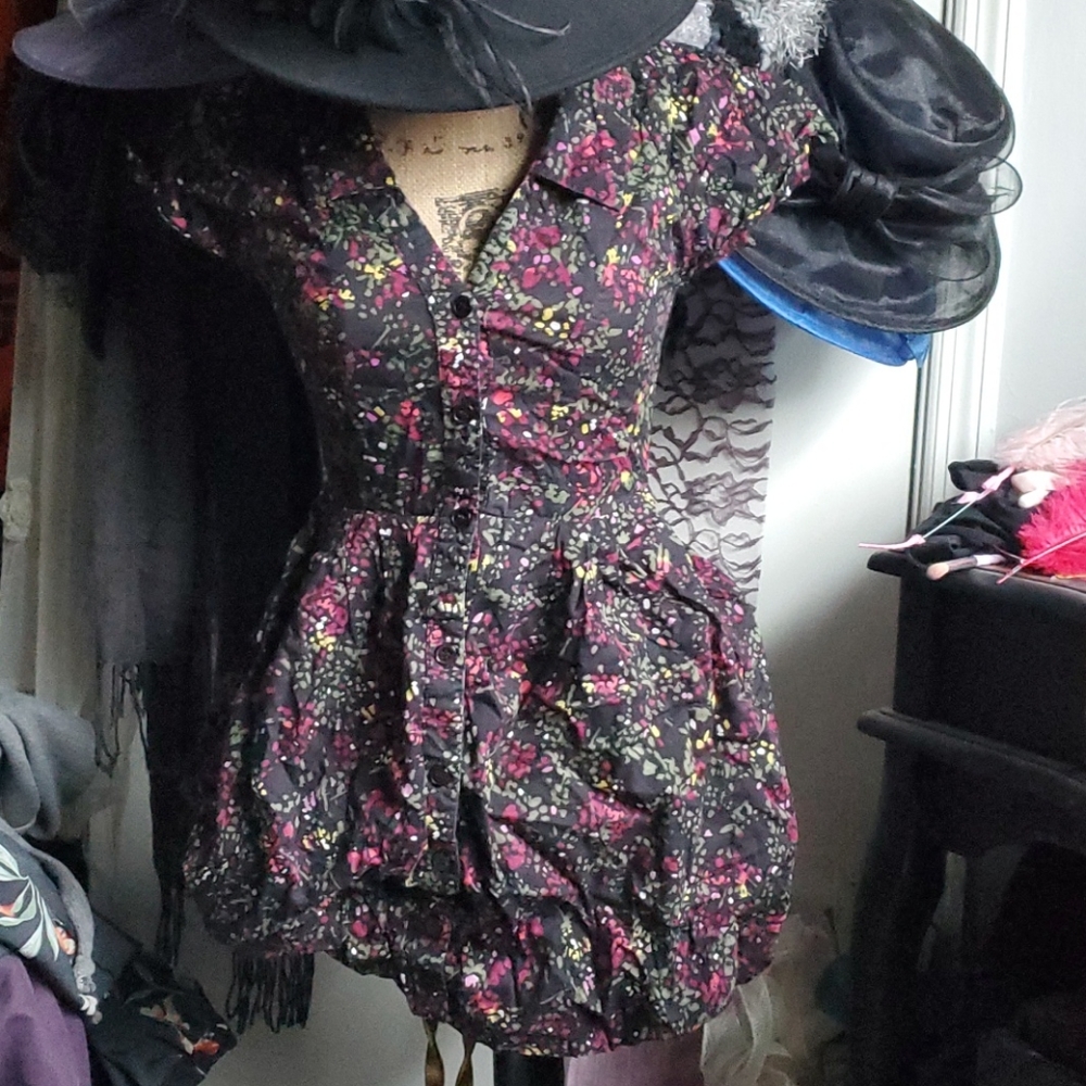 Silence+Noise button up dress pockets